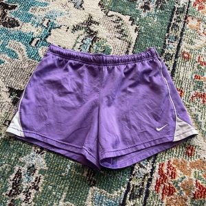 NIKE- y2k purple athletic shorts!